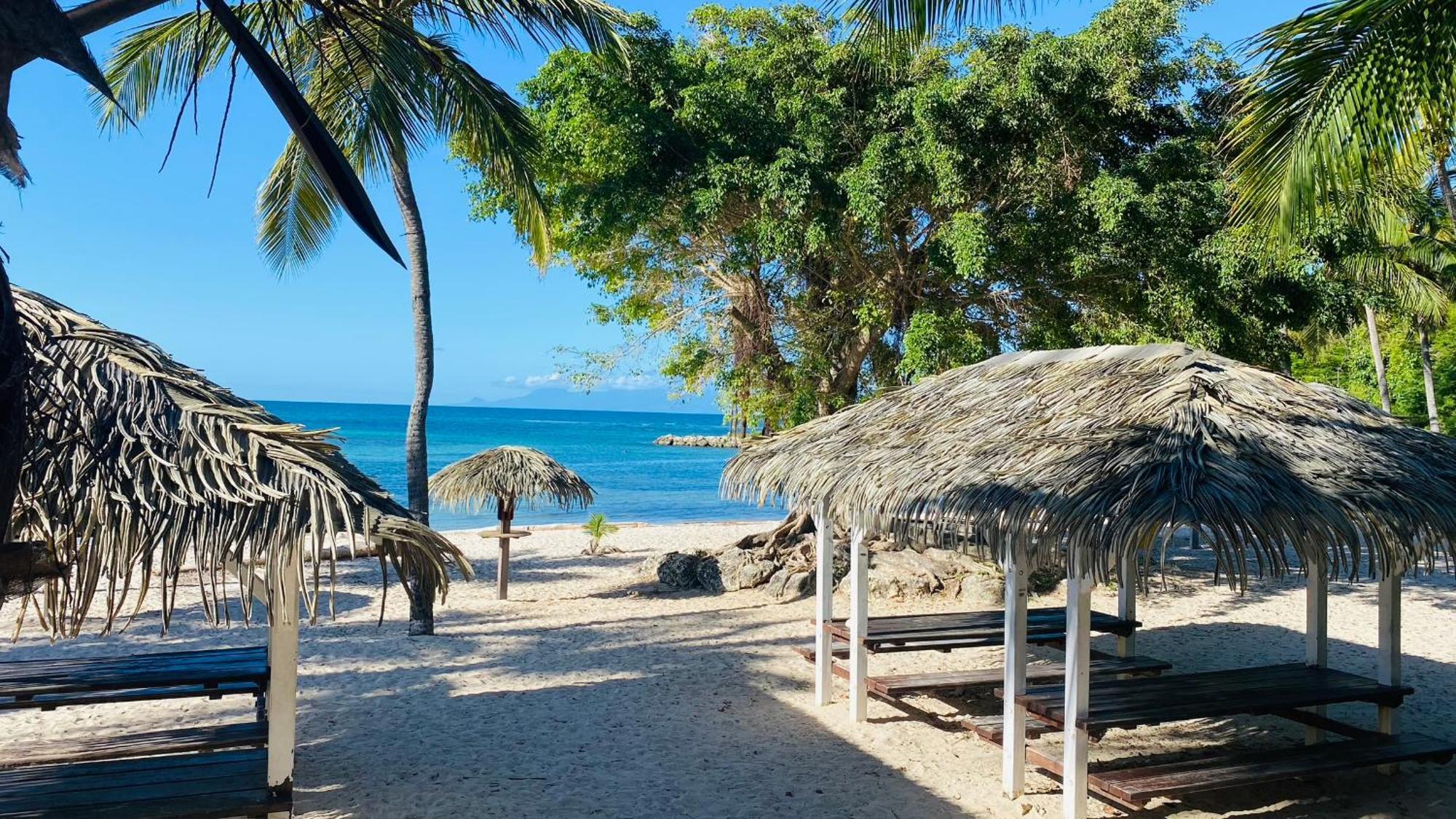 Brin D'Ile Anse Des Rochers Vue Mer A 50 M De La Plage Et Piscine Saint-Francois  Eksteriør bilde