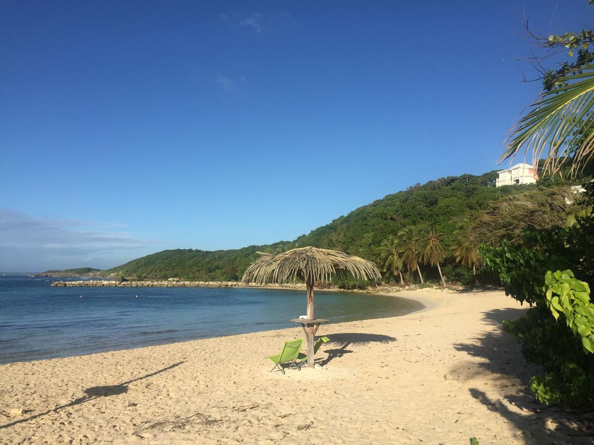 Brin D'Ile Anse Des Rochers Vue Mer A 50 M De La Plage Et Piscine Saint-Francois  Eksteriør bilde